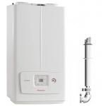 Centrala termica Immergas Victrix Omnia 26 V2, 26 kW, kit evacuare inclus, condensatie, ACM instant